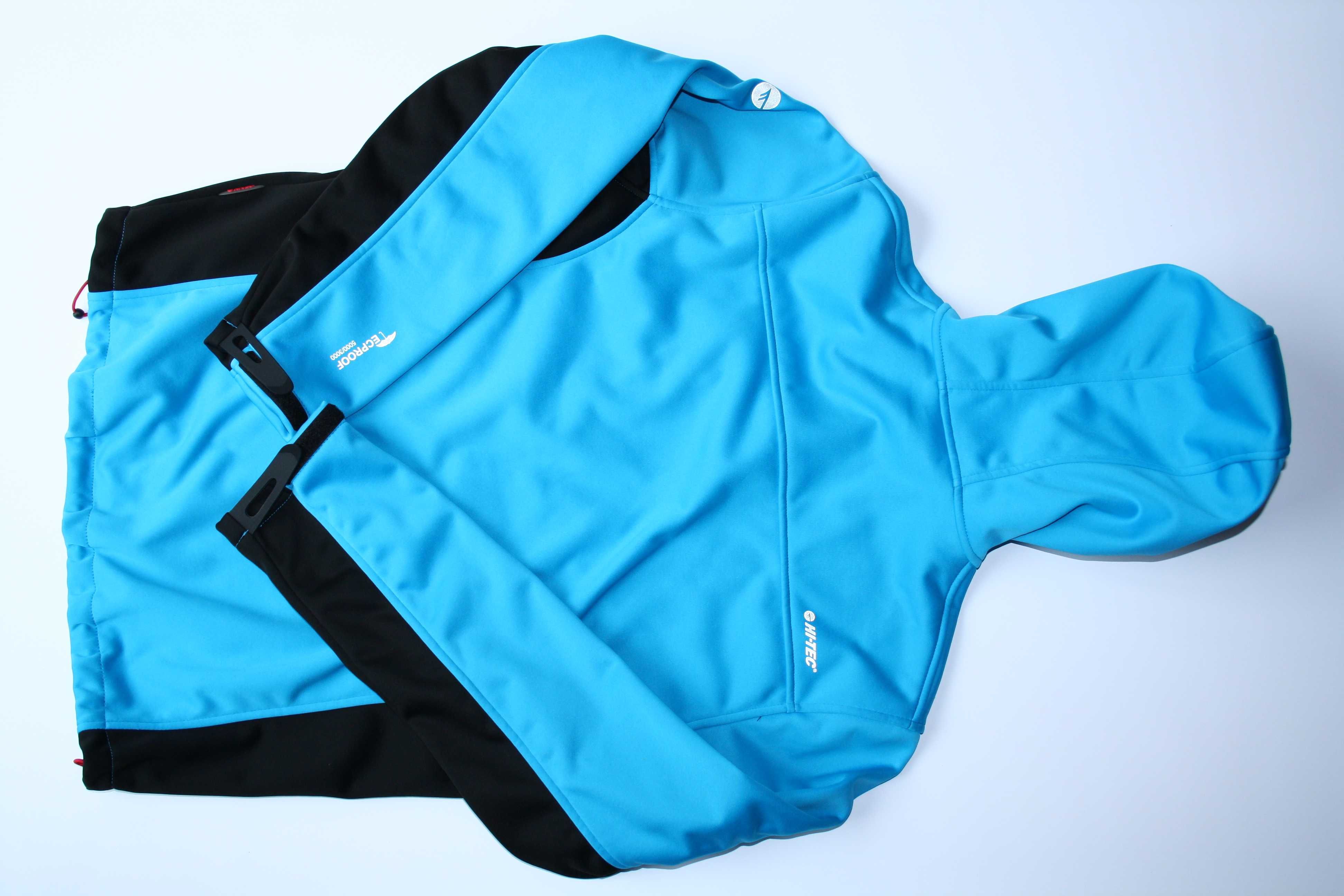 męska kurtka softshell HI-TEC Roner II XXL niebieski nowy