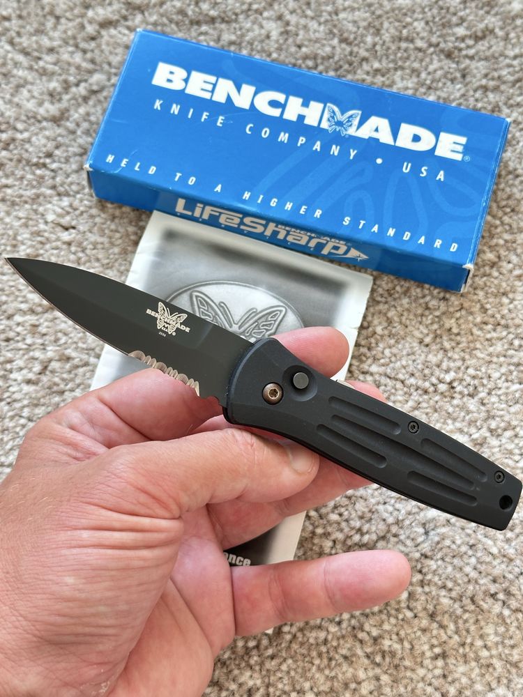 Benchmade 3550SBT Mel Pardue, Auto. Складний ніж. Оригінал!
