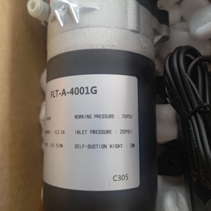 Bomba de alta pressão para filtros de osmose inversa