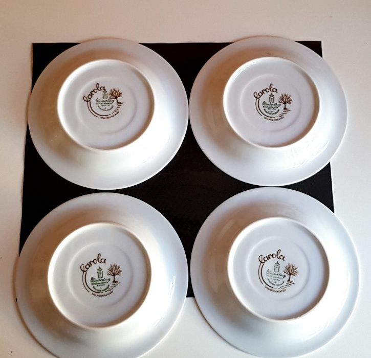 Kolekcja talerzykow niemieckich sygnatura Bawaria