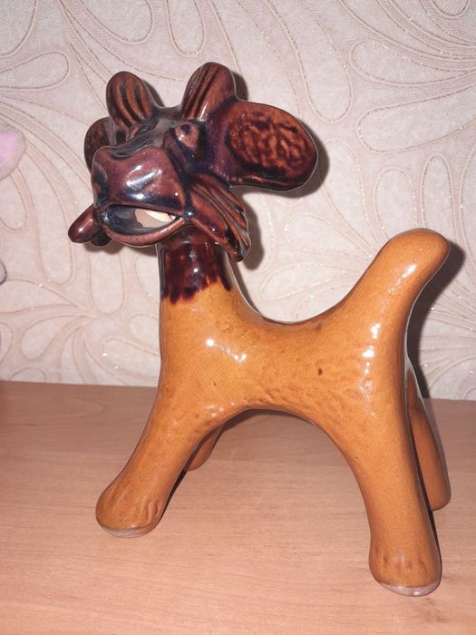 Винтажная Васильковская майолика проторьевы статуэтка Керамика СССР