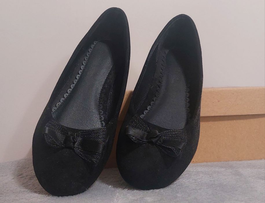 Czarne balerinki rozmiar 34