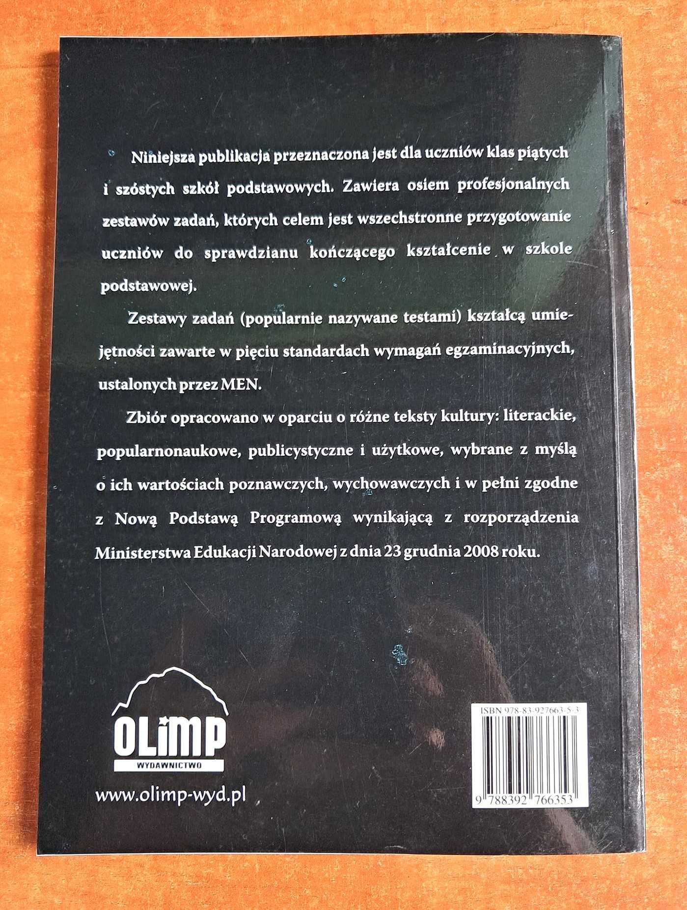 40 punktów. Zestawy zadań przygotowujące dom sprawdzianu. Klasa V-VI.