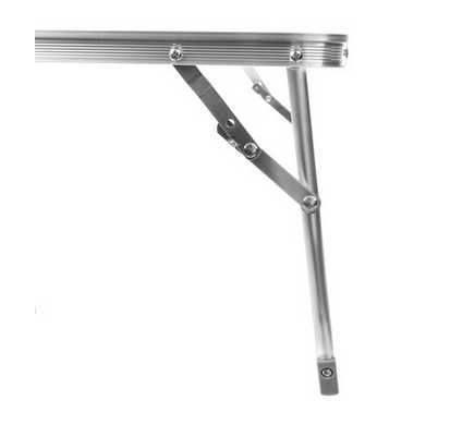 ZESTAW KEMPINGOWY - składany stół + 4krzesła kolor KREMOWY