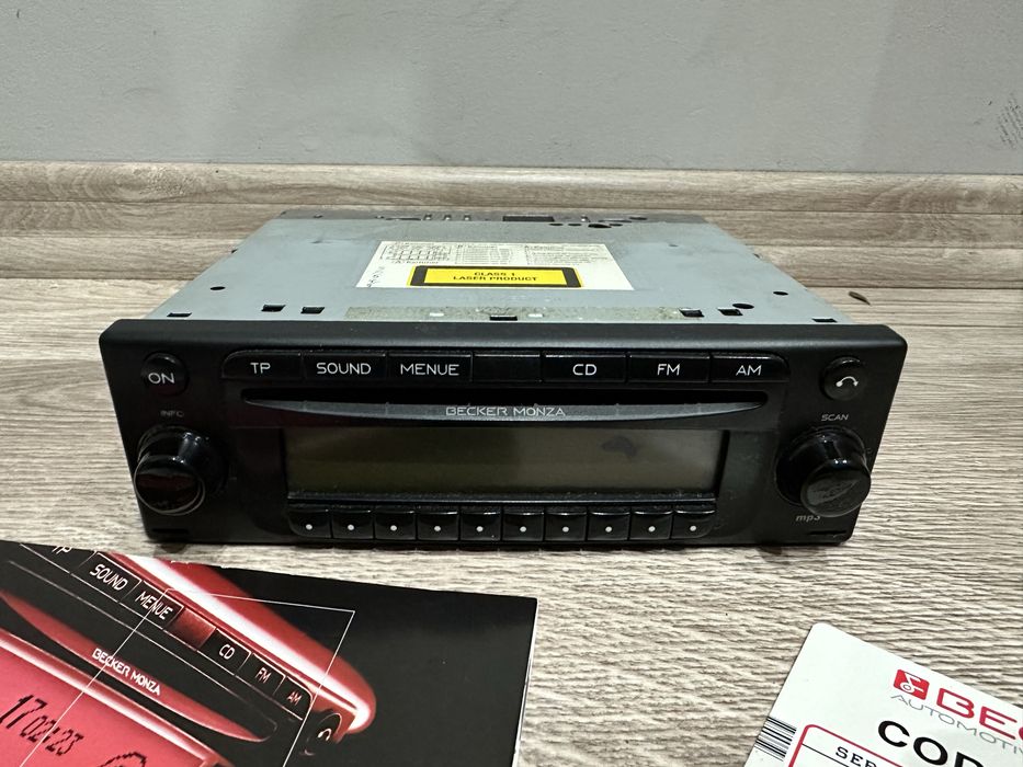 Магнитола Becker Monza BE 7886 Mercedes Volkswagen Bmw