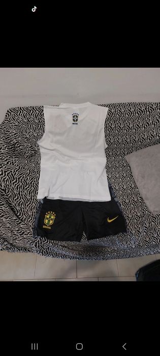 Camisola brasil tamanho s conjunto
