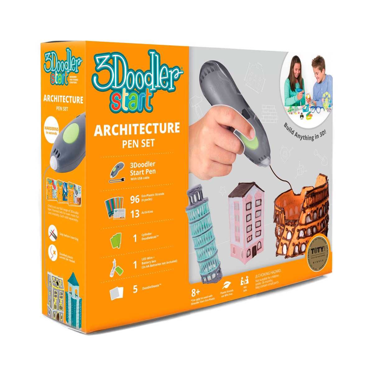 3D-Ручка 3Doodler Start Архитектор 3DS-ARCP-MUL-R, уценка