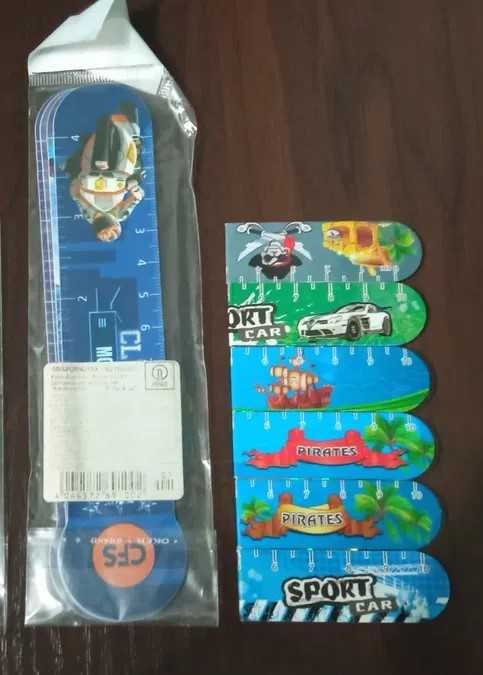 Канцтовари. Записник, блокнот, олівці, закладка, папка, спірограф