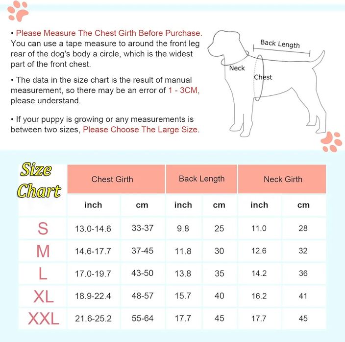 Płaszcz kurtka zimowa dla psa z uprzężą M U84
