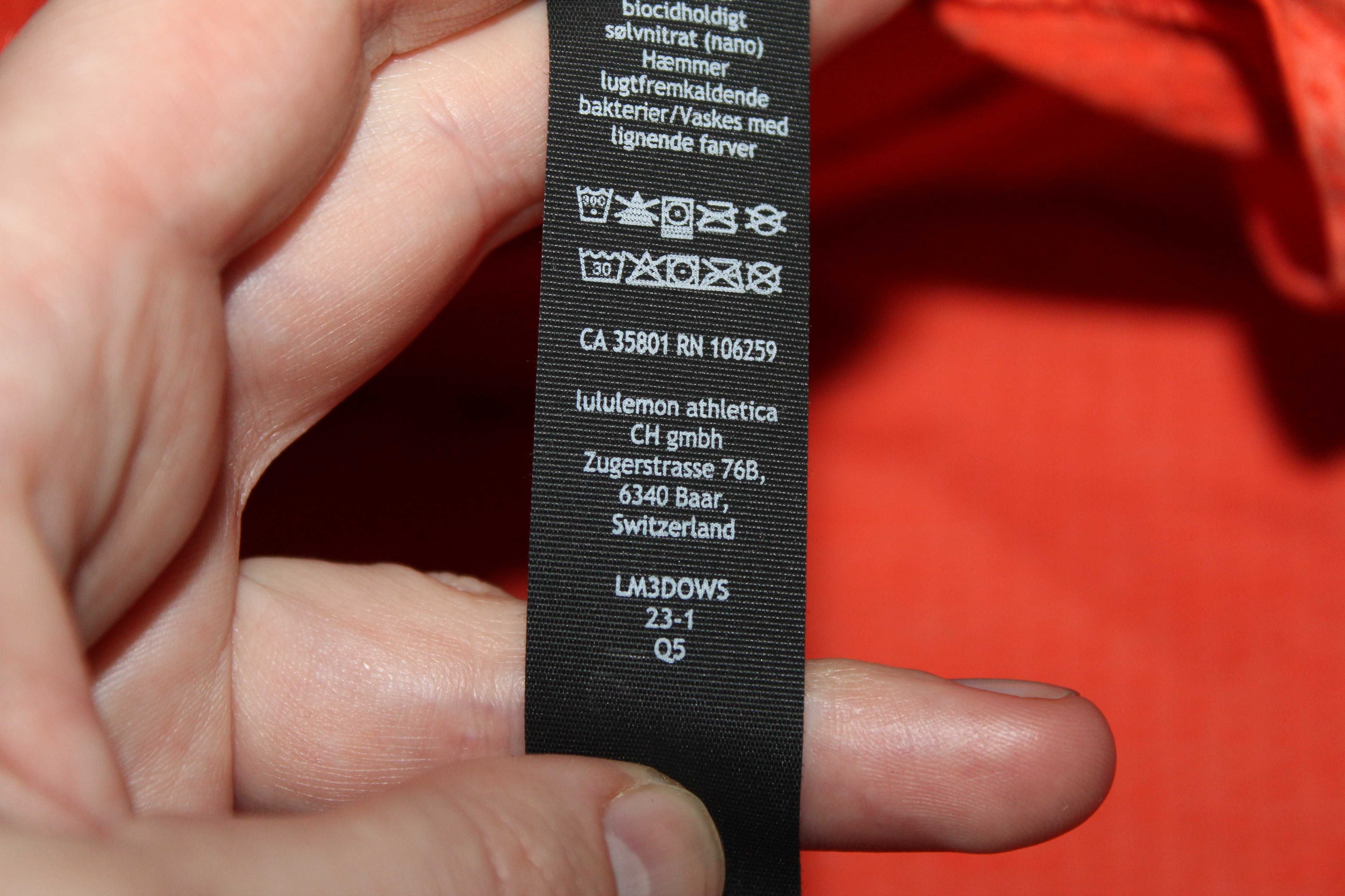 Спортивна Чоловіча Футболка Lululemon 2XL Мультиспорт