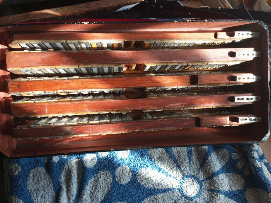 akordeon  harmonia trzyrzedowa 120bas 3ch.