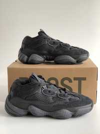 Мужские кроссовки Adidas YEEZY 500 black. Размеры 40-45