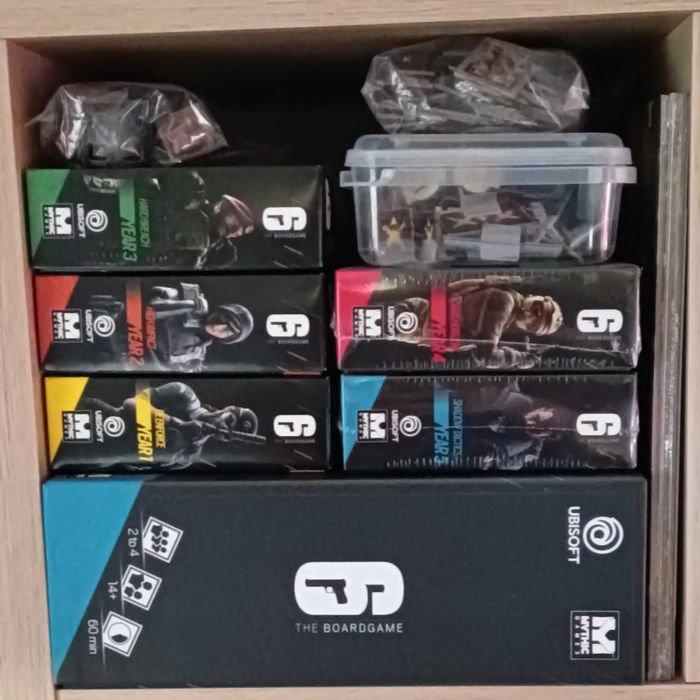 Zestaw gra planszowa: 6: Siege - The Board Game + dodatki