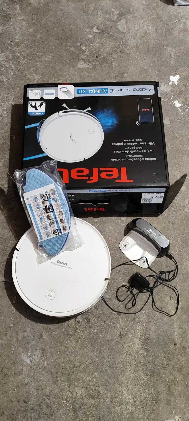 Odkurzacz automatyczny Tefal explorer 40
