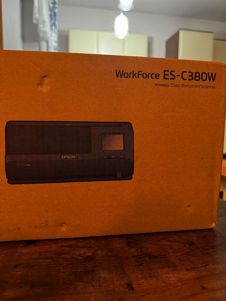 Nowy Skaner Biznesowy Epson WorkForce ES-C380W