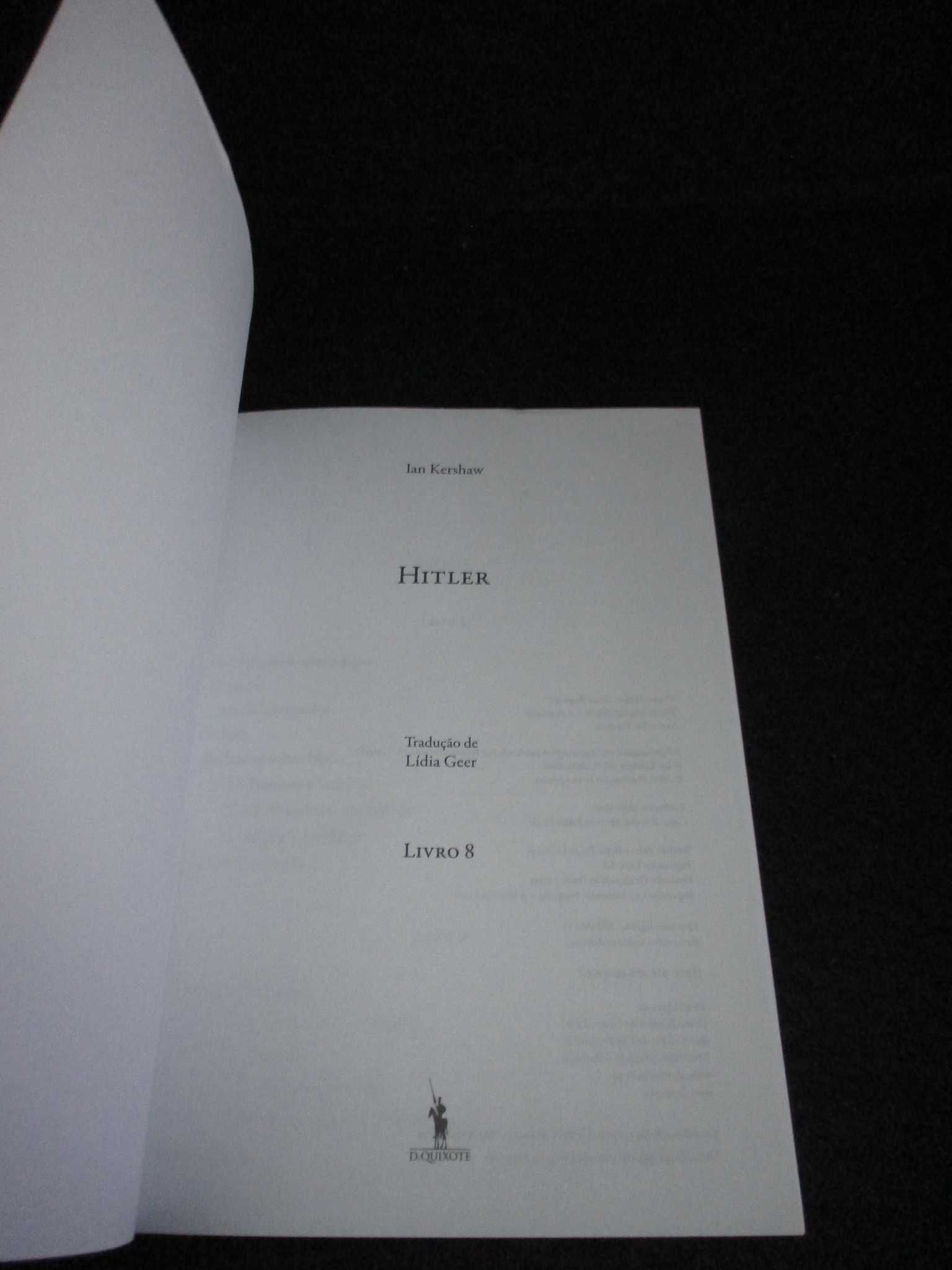 Livros Hitler Uma Biografia Ian Kershaw Expresso Completo 8 volumes