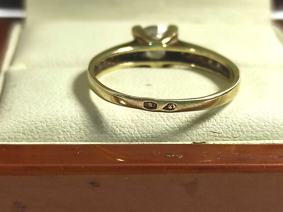 Uroczy PIERŚCIONEK Z CYRKONIAMI PR333 R17 Loombard Lubawa Lombard