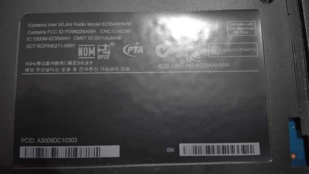 Portátil HP Zbook 15 (não liga)