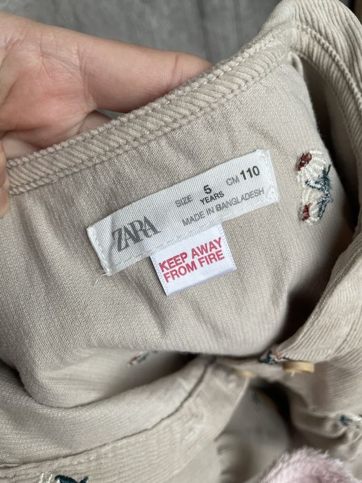 Вельветова сукня Zara 110 104