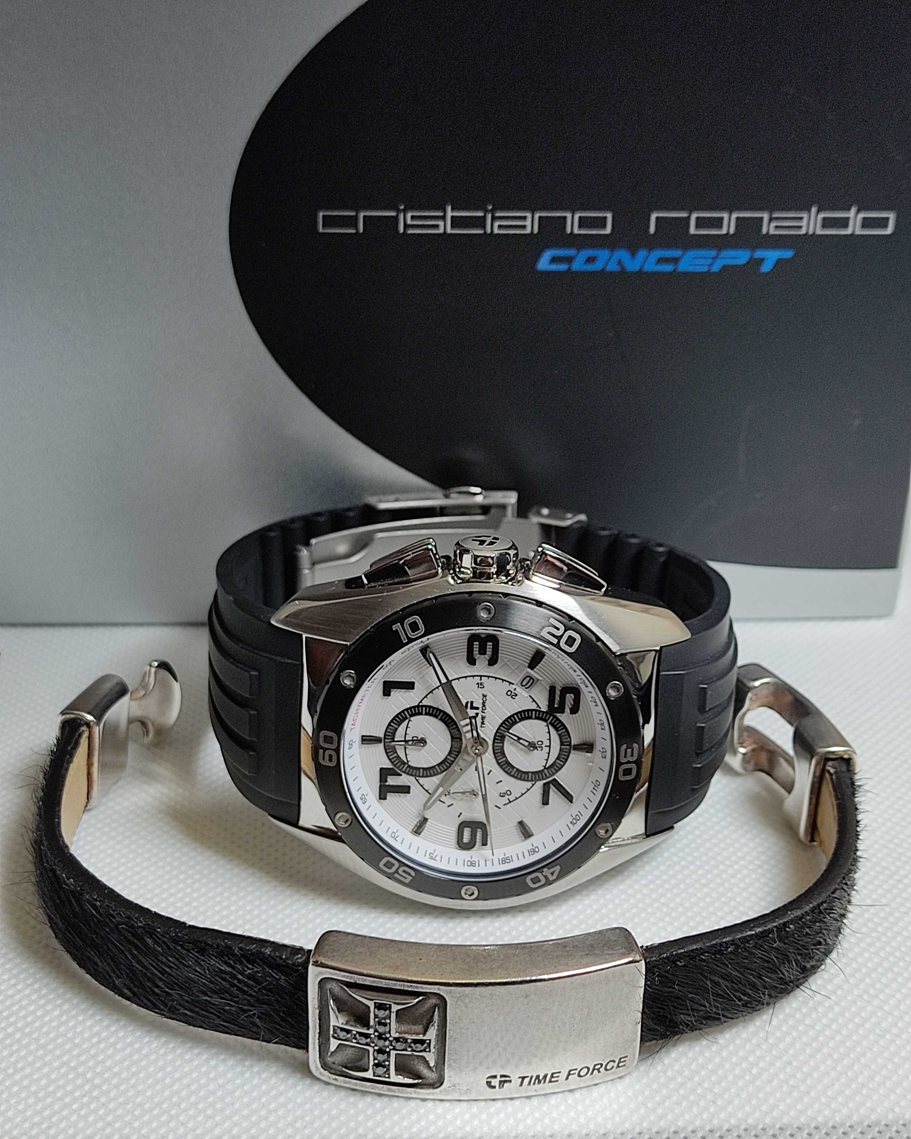 Relógio Time Force Cristiano Ronaldo Concept TF3329M02