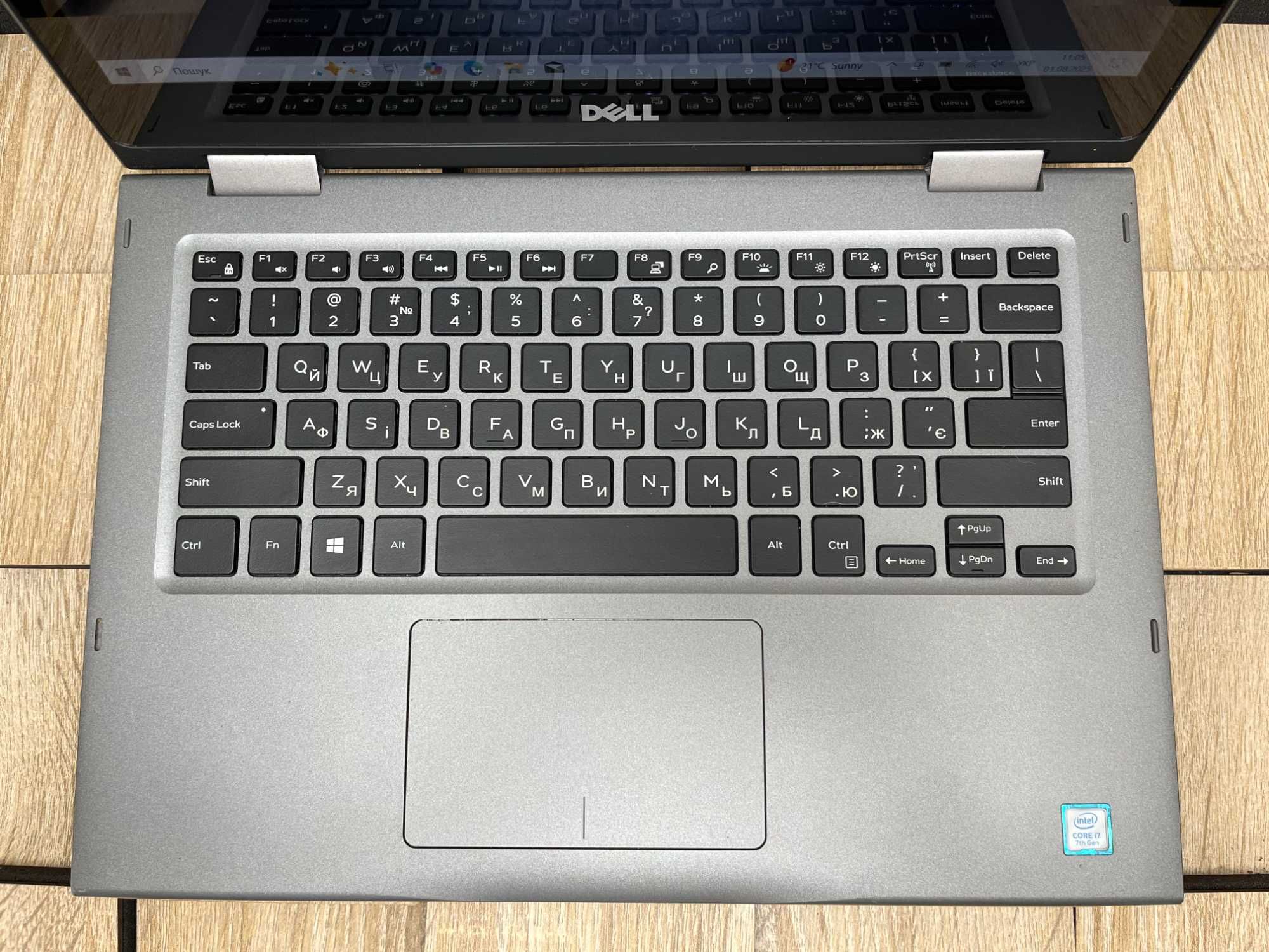 №5357 Ноутбук Dell Inspiron 13-5378 2in1 13.3"/і7-7500U/RAM8/SSD480