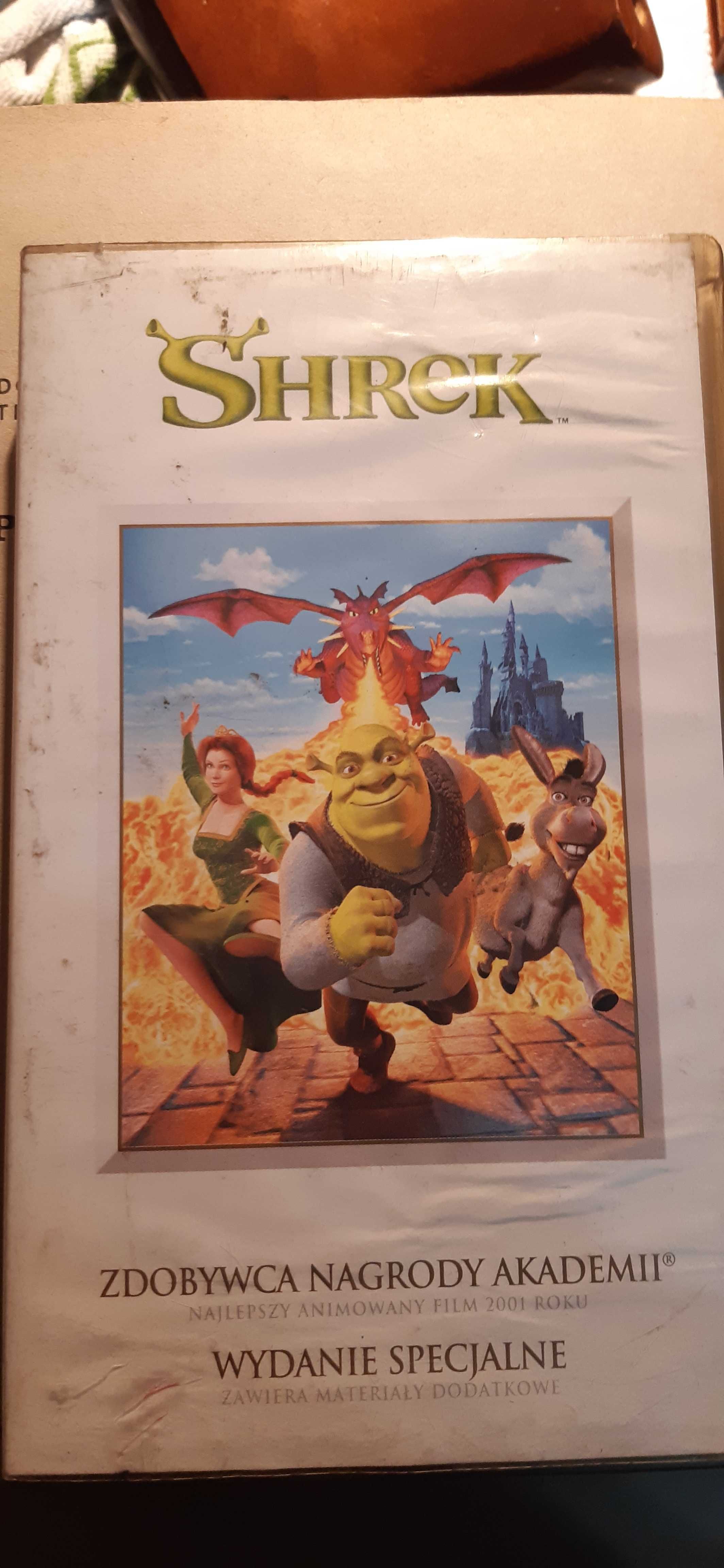 kaseta vhs bajka shrek ciekawe wydanie