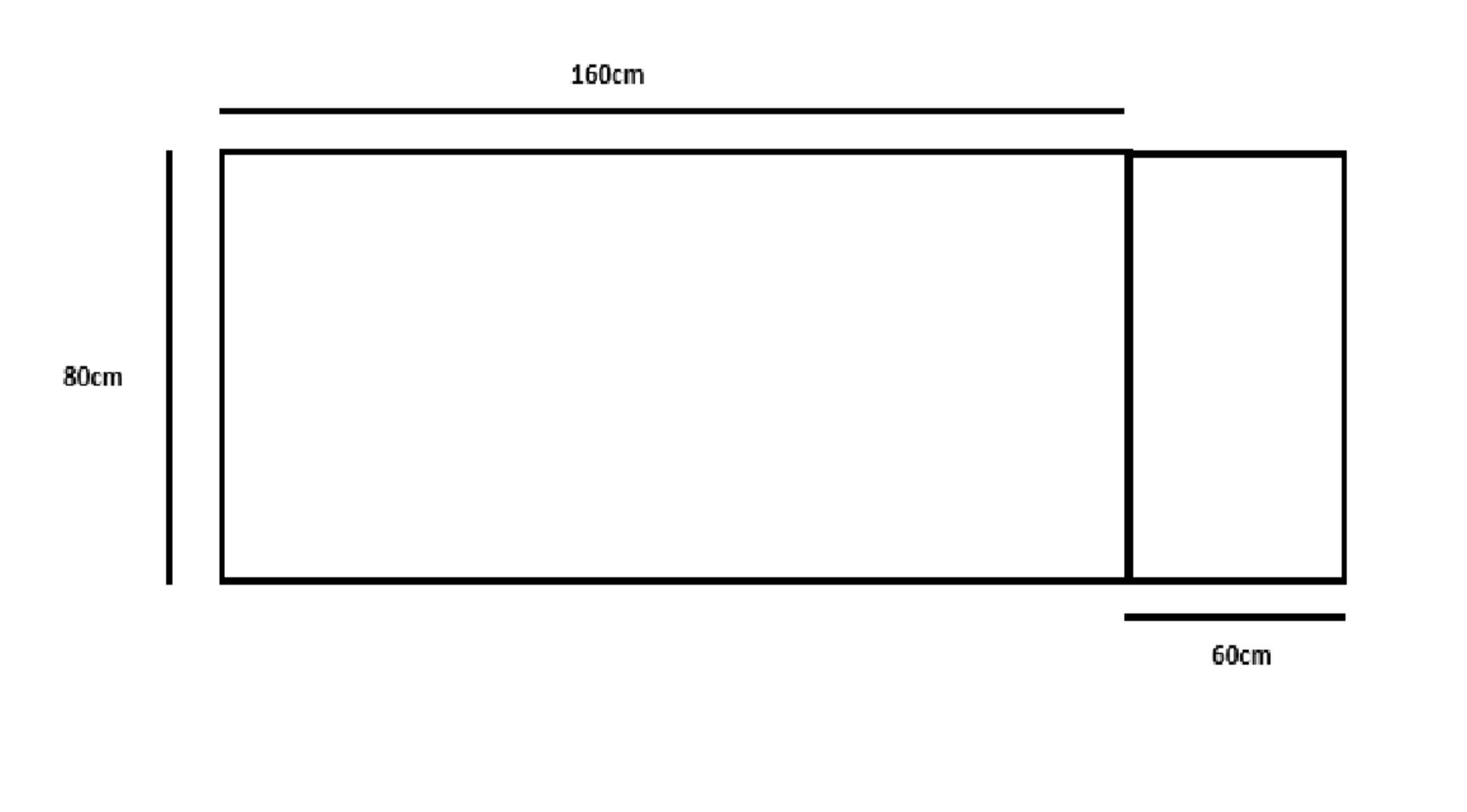 Secretária IKEA Galant 160cm + 60cm