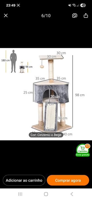 Arranhador de gatos