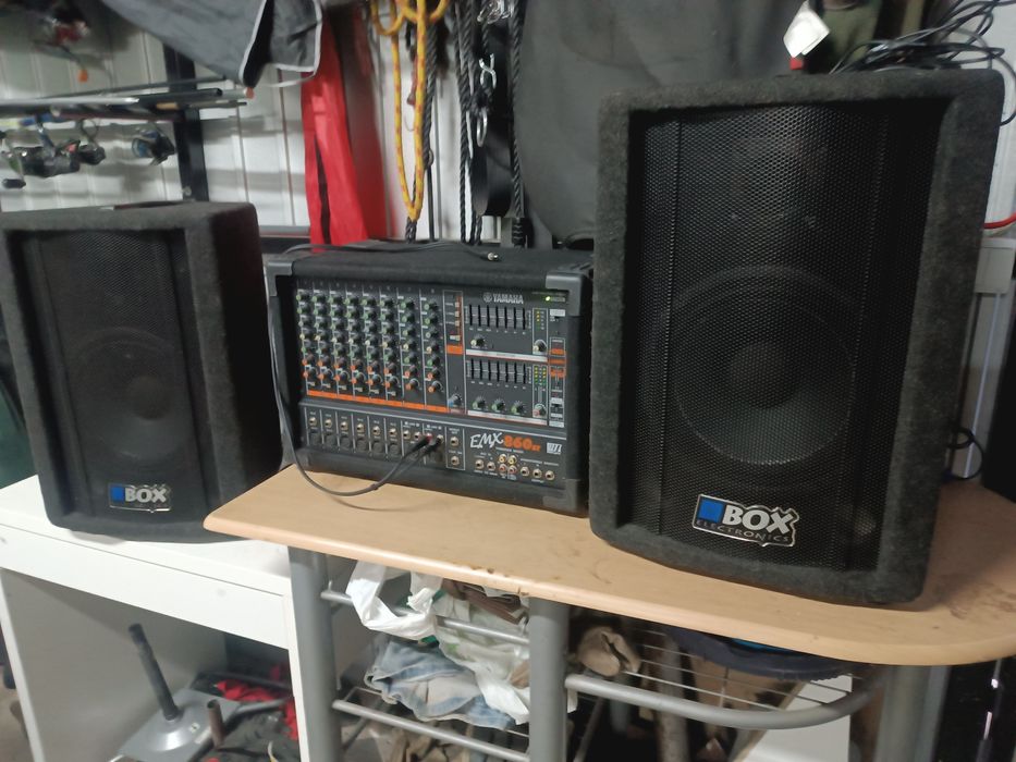 Sprzeda dwa głośniki box electronics spm 150