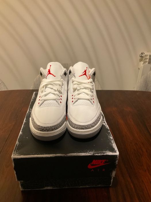 Jordan 3 white cement