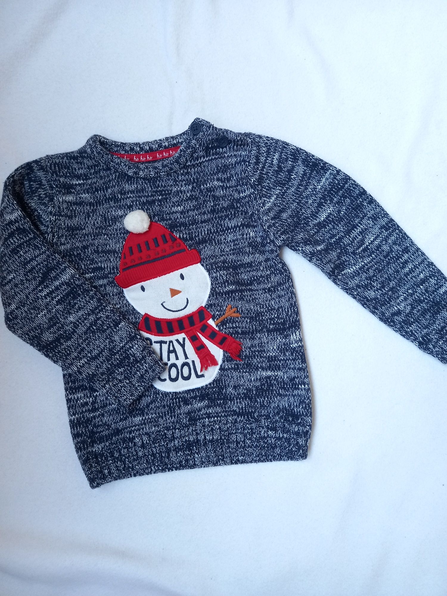 Лот 3 шт светр свитер зимовий новорічний кофта реглан гольф 2-3 роки