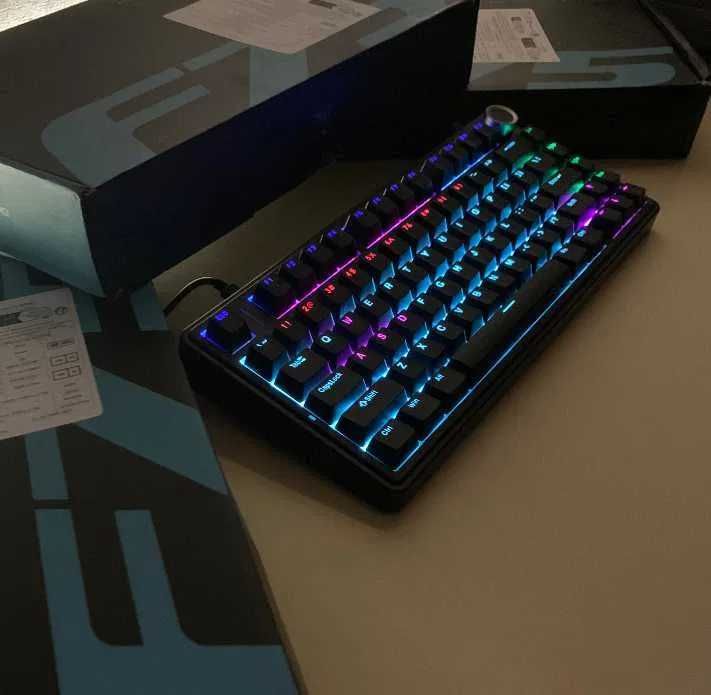 Клавиатура AULA F75 ЧЕРНАЯ