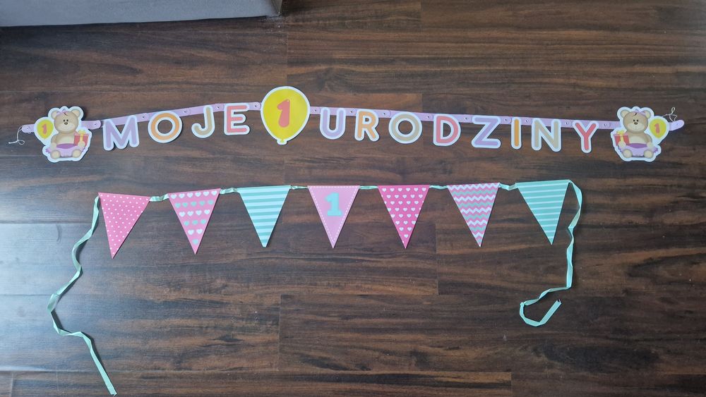 Zestaw baner na roczek