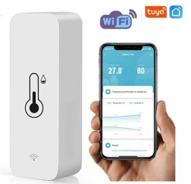 Czujnik temperatury i wilgotności TUYA WIFI 2szt.