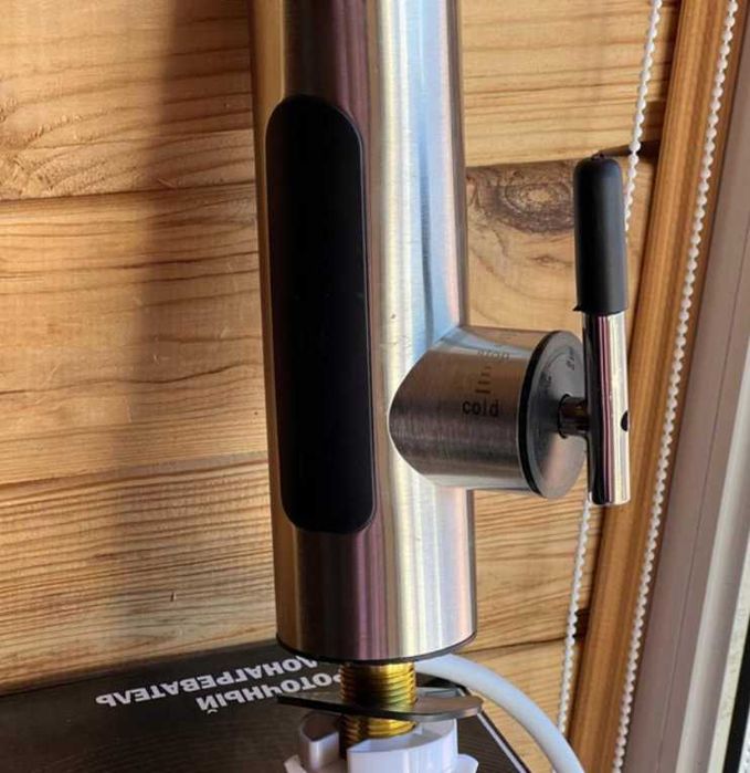 Проточный водонагреватель смеситель бойлер кран дисплей режимы струй