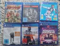 Gry na ps4 w bardzo dobrym stanie