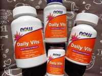 Мультивитамины Daily Vits, NOW Foods, Вітаміни 30 100 120 250