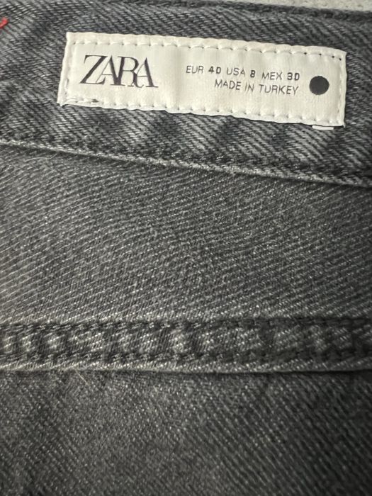 Джинси прямі сірі Zara