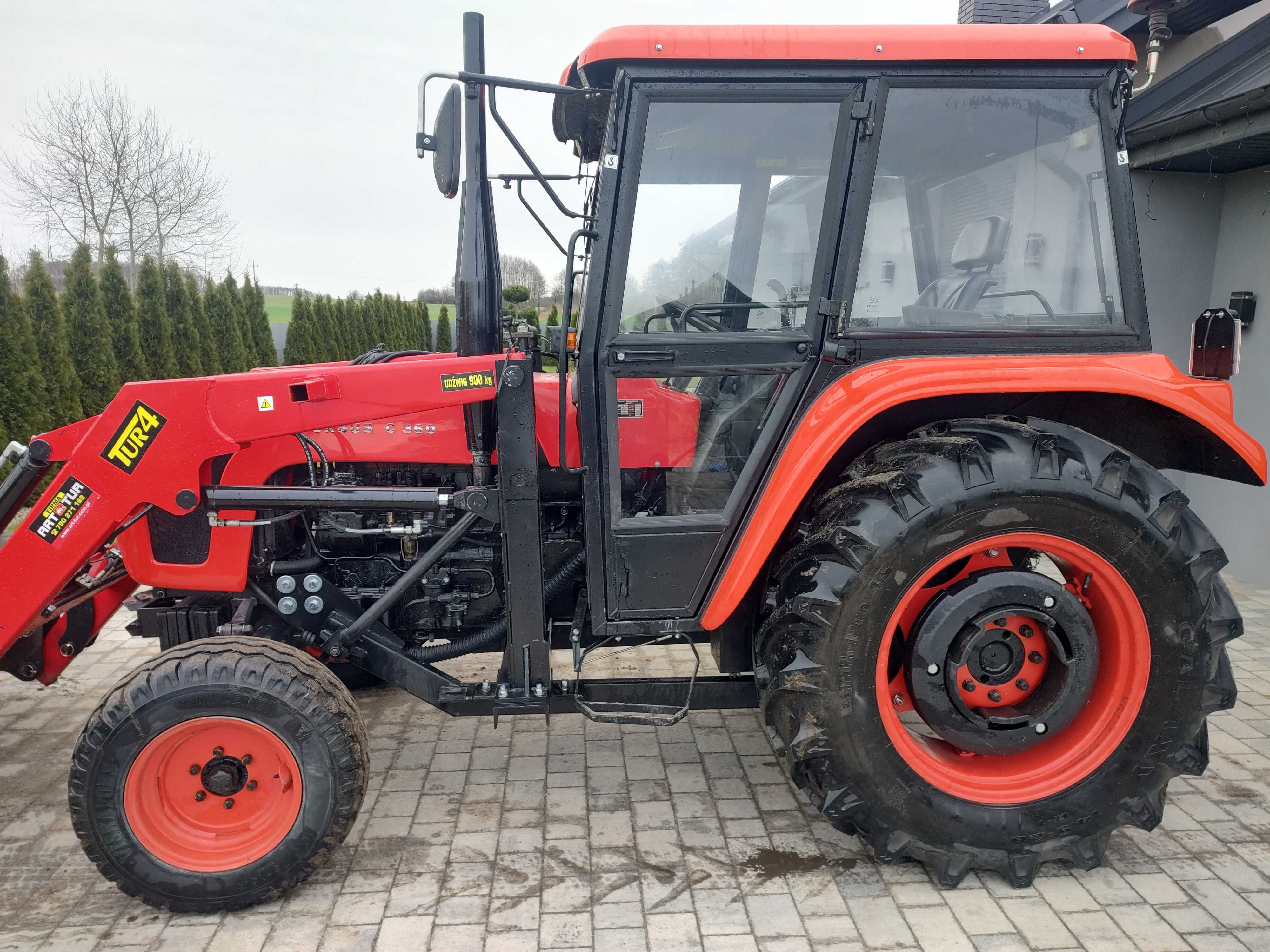 ursus c360, zetor z ładowaczem , zamiana