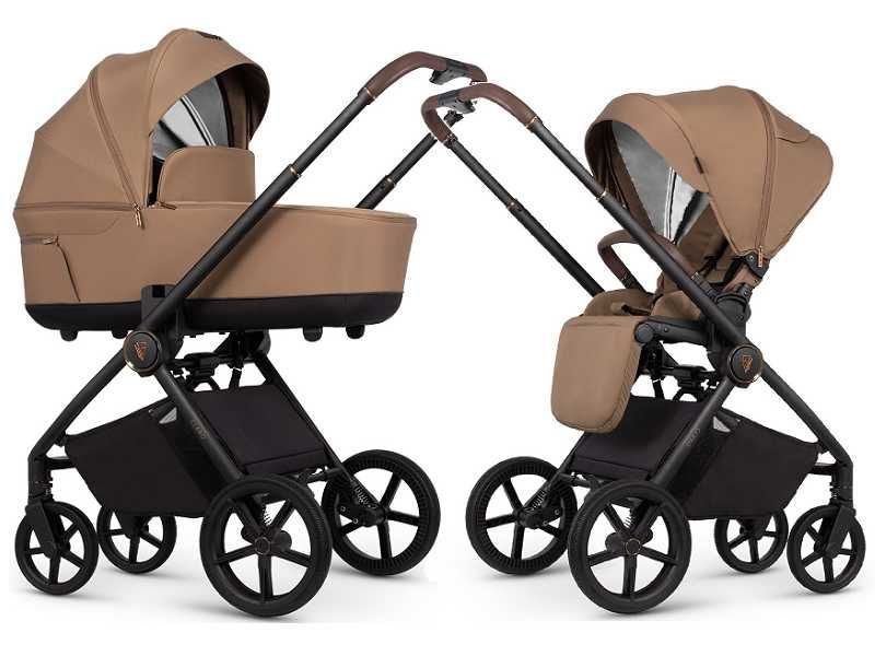 Wózek VENICCI CLARO 2w1 Lekki Składany Gondola+Spacerówka +Adaptery