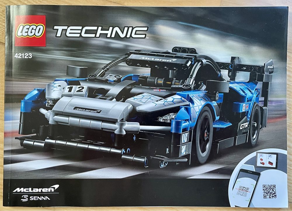 Lego 42123 McLaren Senna - novo, montado