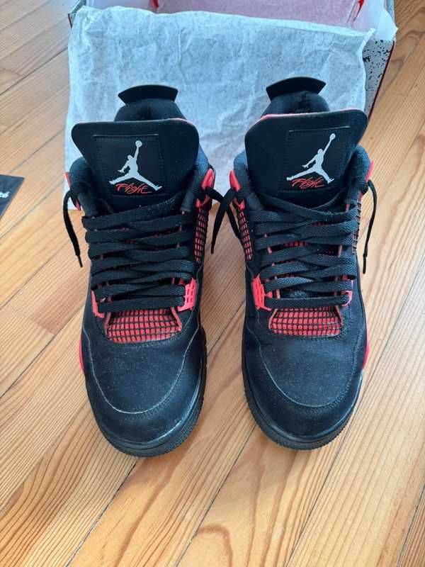 Jordan 4 Retro Red Thunder EU.39
