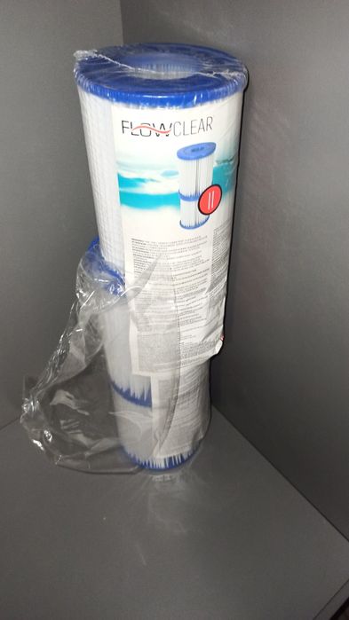 Filtr 3szt. do pompy basenowej typ II 58094 BESTWAY zestaw oryginalny