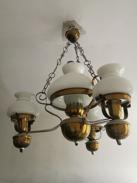 Piękna lampa prl