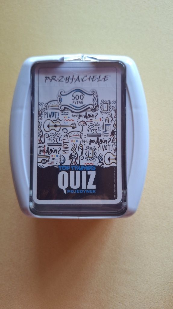 Przyjaciele - 500 pytań Top Trumps - quiz