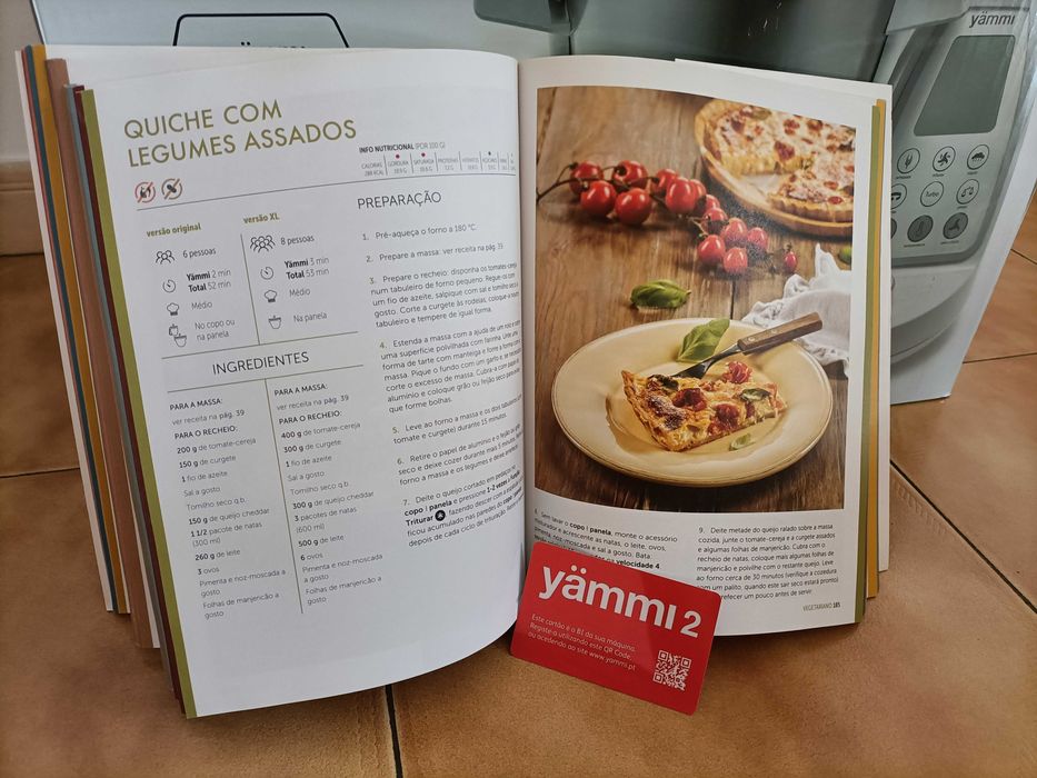 Robô de cozinha YÄMMI 2 XL white com vários utensílios