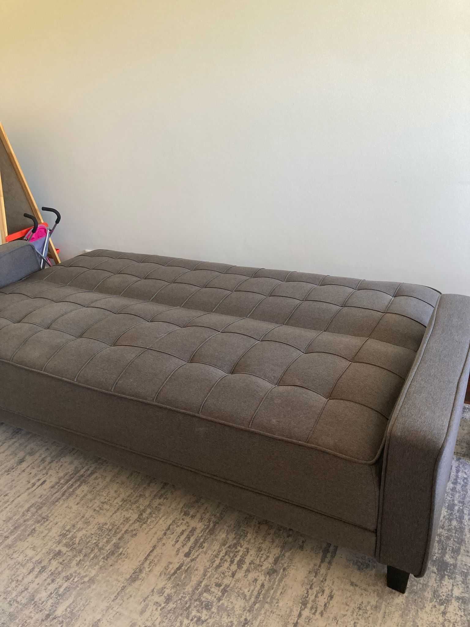 Sofá Cama Cinzento