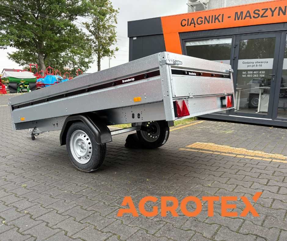 Przyczepa Przyczepka lekka jednoosiowa Brenderup 3253S Agrotex Kostry