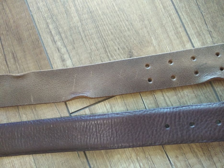 Нові шкіряні ремні, розмір 95