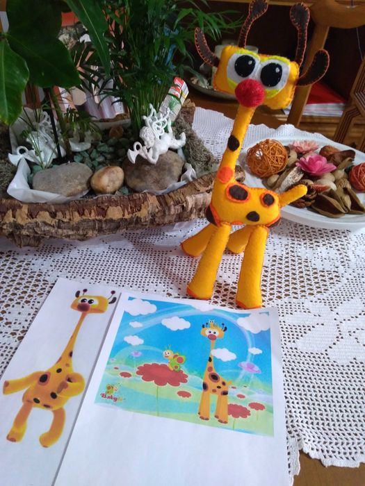 Girafa do canal da Baby TV